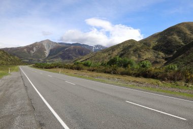 Neuseeland - Landschaft entlang Hwy 73 / Yeni Zelanda boyunca Hwy 73