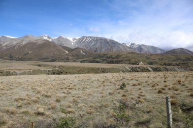 Neuseeland - Landschaft entlang Hwy 73 / Yeni Zelanda boyunca Hwy 73