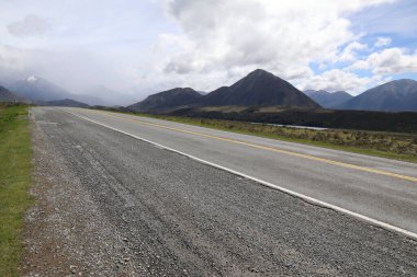 Neuseeland - Landschaft entlang Hwy 73 / Yeni Zelanda boyunca Hwy 73