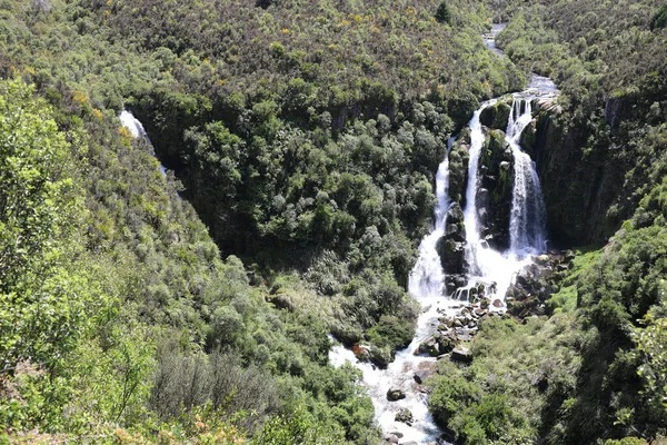 Waiarua Und Waipunga Wasserfall Waiarua Waipunga Falls — Stock Photo, Image