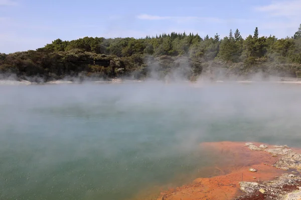 Wai Tapu Thermalwunderland Der Champagnerpool Wai Tapu Thermalwunderland Der Champagnerpool — Stockfoto