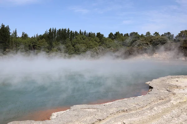 Wai Tapu Thermalwunderland Basen Szampana Wai Tapu Thermal Wonderland Basen — Zdjęcie stockowe