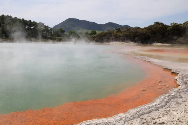 Wai Tapu Thermalwunderland Der Champagnerpool Wai Tapu Thermalwunderland Der Champagnerpool — Stockfoto