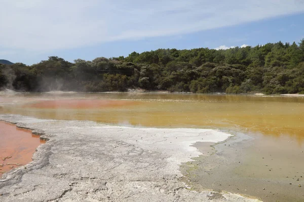 Wai Tapu Thermalwunderland Chapal Pool Wai Tapu Thermal Wonderland Chapaint — 스톡 사진