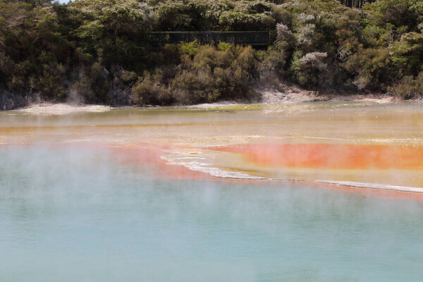 Wai-O-Tapu Thermalwunderland The Champagne Pool / Wai-O-Tapu Thermal Wonderland The Champagne Pool /