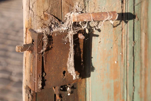 Zmienić Tuergriff Stary Uchwyt Drzwi — Zdjęcie stockowe