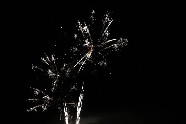 Feuerwerk Σιλβέστερ Πυροτεχνήματα Συλβέστερ — Φωτογραφία Αρχείου