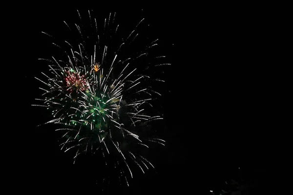 Feuerwerk Sylvester Fireworks Show 실베스터 — 스톡 사진