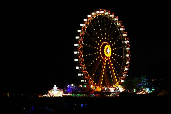 Muenchen Riesenrad Munique Roda Gigante — Fotografia de Stock