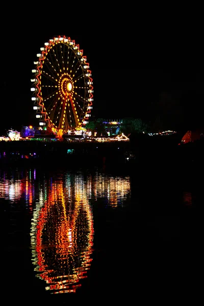 Muenchen Riesenrad Munique Roda Gigante — Fotografia de Stock