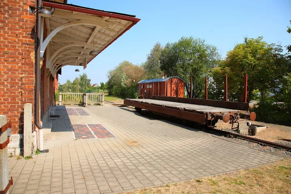 Spalt Bahnhof Spalt Estación Tren —  Fotos de Stock