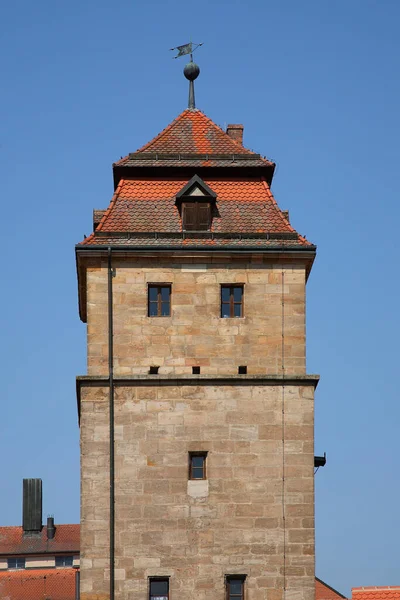 Spalt Oberer Torturm Spalt Górna Wieża — Zdjęcie stockowe