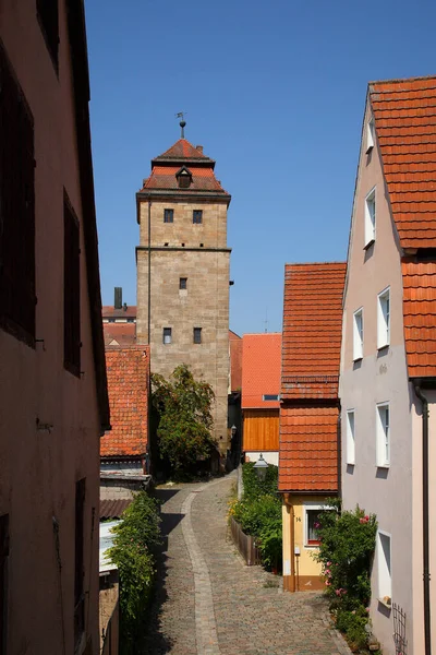 Spalt Turmgasse Oberer Torturm Spalt Turmgasse Upper Tower — стокове фото