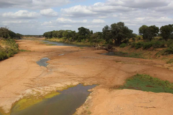 Shingwedzi River Shingwedzi River — Stockfoto