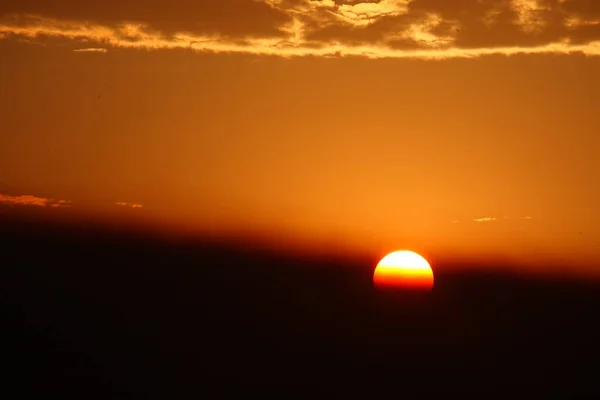 Sonnenaufgang Krueger Park Suedafrika Sunrise Kruger Park Sudáfrica — Foto de Stock