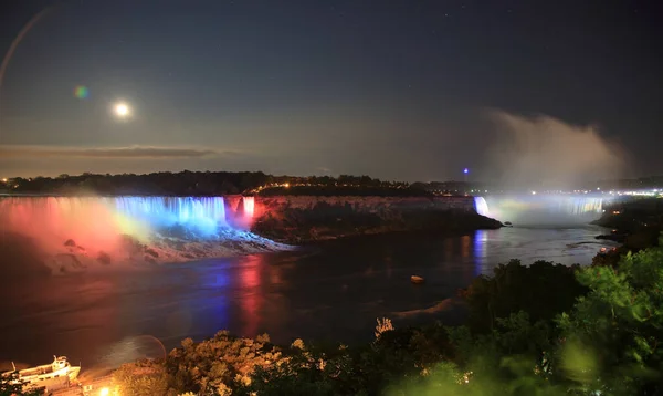 Amerikanische Und Kanadische Niagarafaelle Cataratas Del Niágara América Canadá — Foto de Stock