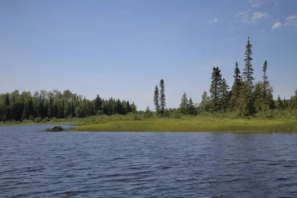 シャプラウ チェーン レイクス Arcy Lake Chapleau チェーン レイクス Arcy Lake — ストック写真