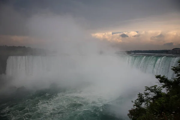 Kanadische Niagarafaelle Hufeisenfaelle Canadian Niagara Falls Horseshoe Falls —  Fotos de Stock