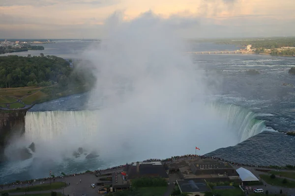 Kanadische Niagarafaelle Hufeisenfaelle Canadian Niagara Falls Horseshoe Falls — Foto de Stock
