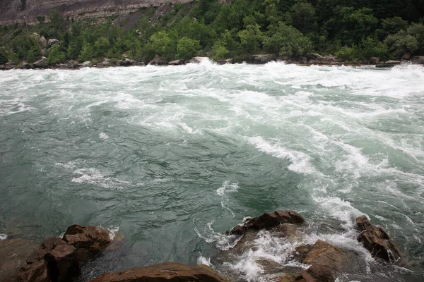 Niagara River Stromschnellen Niagara River White Water — Stock Photo, Image