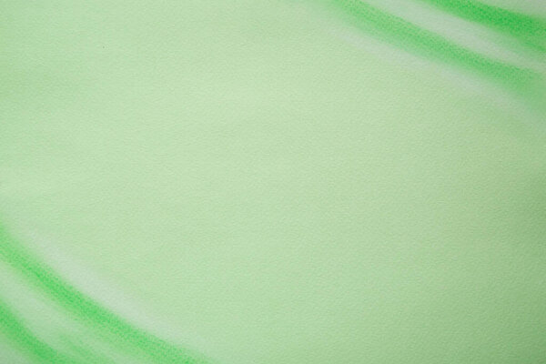 Background of light green paper with a gradient frame for inscriptions. Green paper texture.