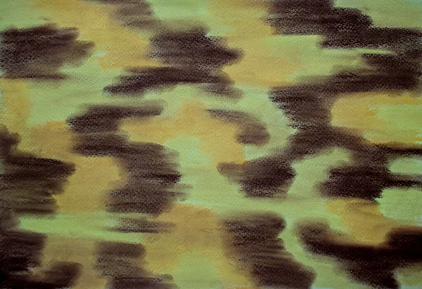 Camouflage Texture Hand Textured Abstract Pattern Paper — Stockfoto
