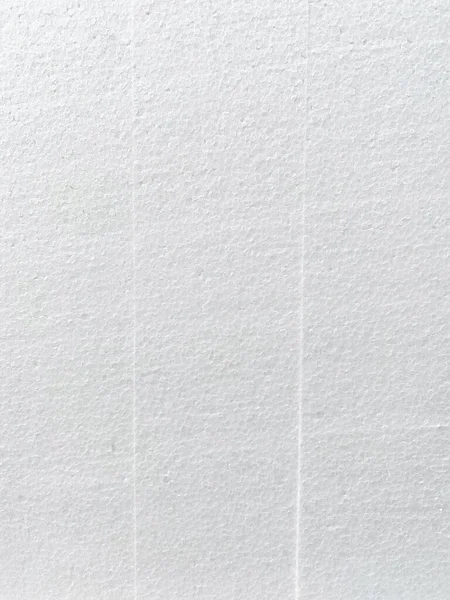 Zbliżenie Tła Białej Pianki Polistyrenowej Pionowymi Paskami — Zdjęcie stockowe
