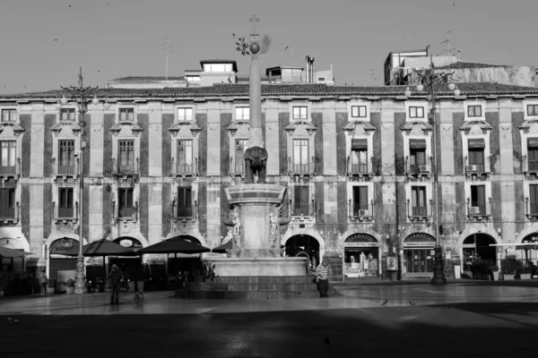 Piazza Del Duomo Catania Maggio 2022 — Stok fotoğraf