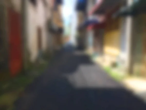 Imagem Pista Blur Atrás Edifício Cidade Kota Bharu Kelantan Malásia — Fotografia de Stock