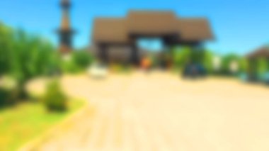 Geçidin Bulanık Resmi 