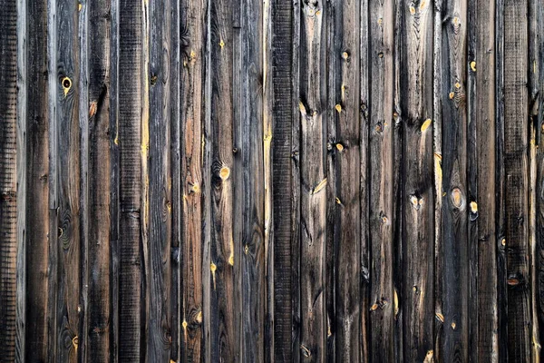 Natürlicher Holz Hintergrund Alte Dunkelbraune Holzwand Holzstruktur Hintergrund Zaun Der — Stockfoto