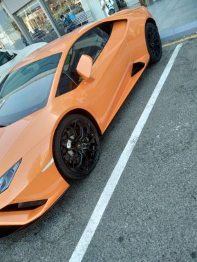 Şehirdeki araba parkı