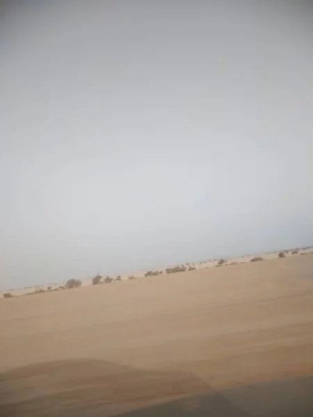 Sivatagi Kilátás Éggel — Stock Fotó