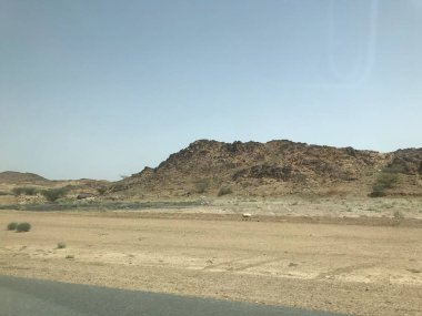 Çölün güzel manzarası