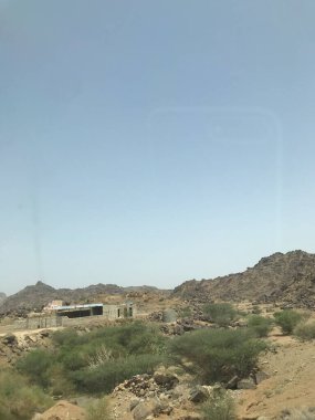 Dağların güzel manzarası