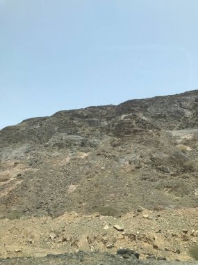 Dağların güzel manzarası