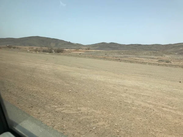 Estrada Deserto — Fotografia de Stock