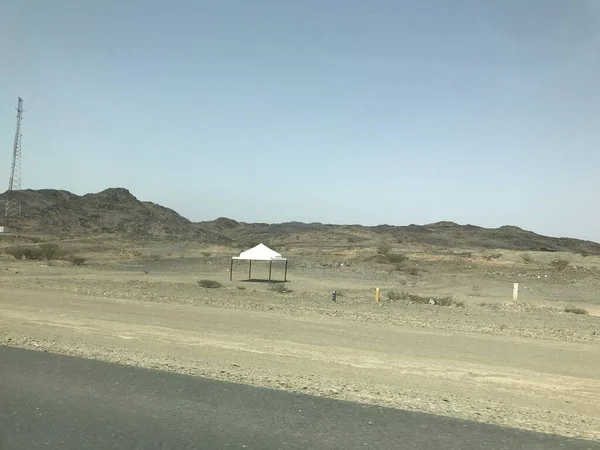 Die Straße Der Wüste — Stockfoto