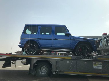 Araba kazası, araç nakli.