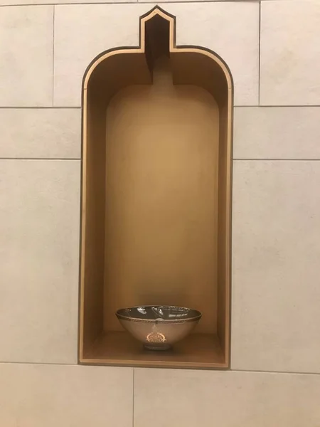 Interior Bathroom Glass Water — Stock Fotó