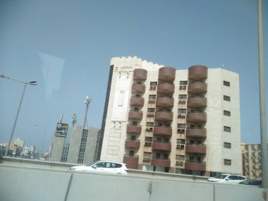 Barselona şehrinin manzarası