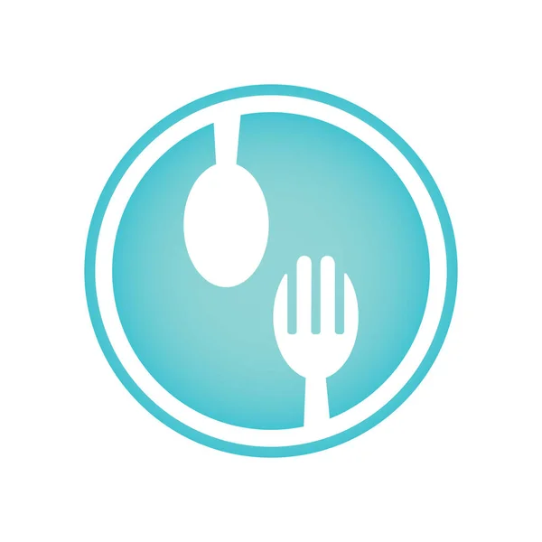 Shape Restaurant Icon — Stock vektor