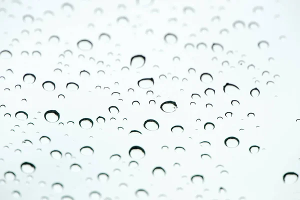 Water Droplets Glass Sky Surface — Stok fotoğraf