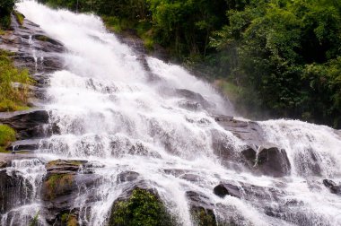 Mae ya waterfall at chom thong, chiang mai thailand.