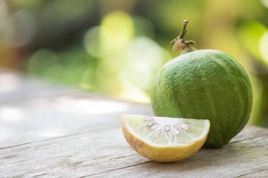 Taze balkabağı limonu, doğal arka plan meyvesi.. 