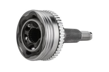 Koleksiyondaki eşit açısal hızların menteşesi, beyaz arkaplanda yeni bir detay