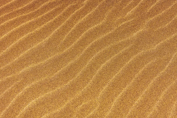Goldene Sanddünen Nahaufnahme Sonnenblendung Abstrakter Hintergrund — Stockfoto