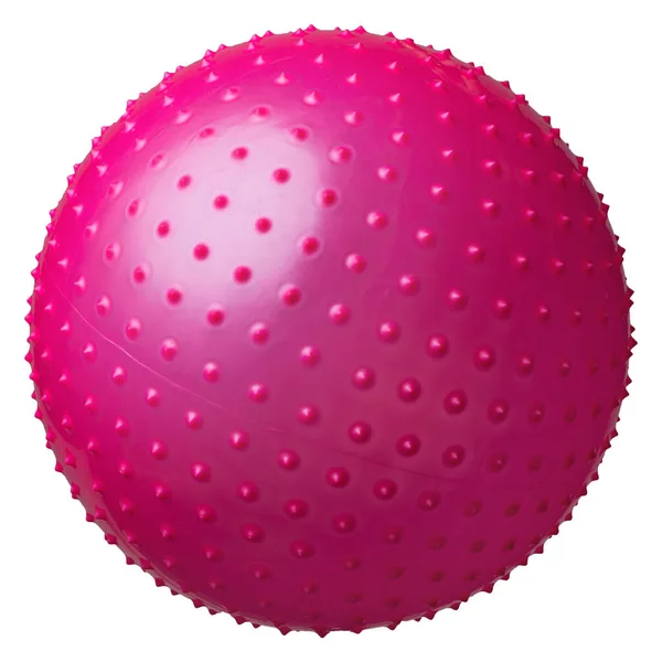 Big Ball Für Fitness Detail Isoliert Auf Weiß — Stockfoto