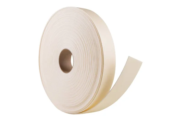 Soft Adhesive Tape Mounting Roof Sealing Joints White Background Isolate — Φωτογραφία Αρχείου