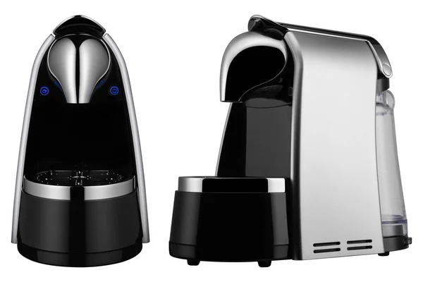 Máquina Café Elétrica Com Belo Design Moderno Duas Projeções Para — Fotografia de Stock